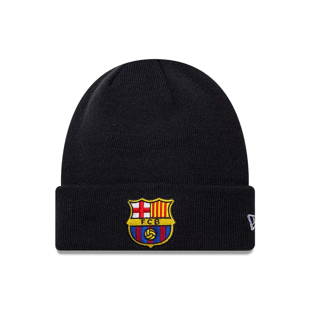 FC Barcelona Core Navy Cuff knit Beanie Hat-kentox