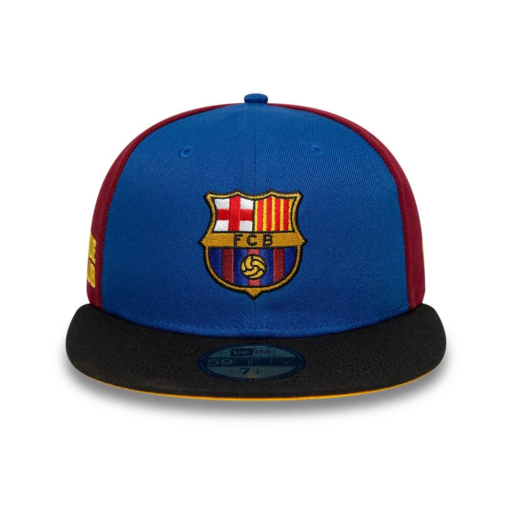 FC Barcelona Mes Que Un Dark Red 59FIFTY Fitted Cap-kentox