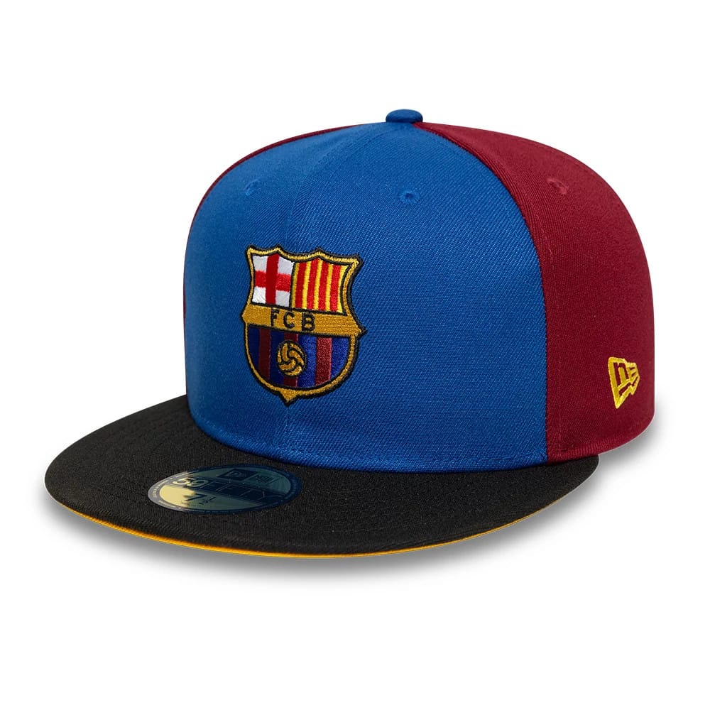 FC Barcelona Mes Que Un Dark Red 59FIFTY Fitted Cap-kentox