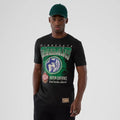 Minnesota Timberwolves NBA Hardwood Classic Black T-Shirt-zelvios
