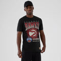 Atlanta Hawks NBA Hardwood Classic Black T-Shirt-zelvios