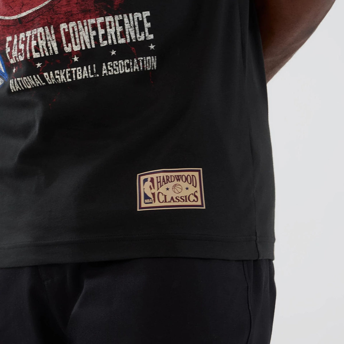 Atlanta Hawks NBA Hardwood Classic Black T-Shirt-zelvios