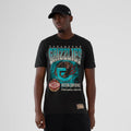 Vancouver Grizzlies NBA Hardwood Classic Black T-Shirt-zelvios