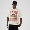 Denver Nuggets NBA Hardwood Classic Cream T-Shirt-kentox