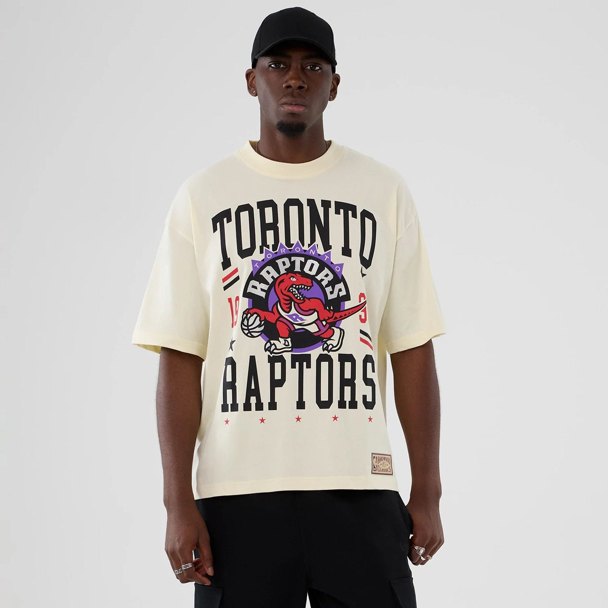 Toronto Raptors NBA Hardwood Classic Cream T-Shirt-zelvios