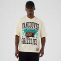 Vancouver Grizzlies NBA Hardwood Classic Cream T-Shirt-zelvios