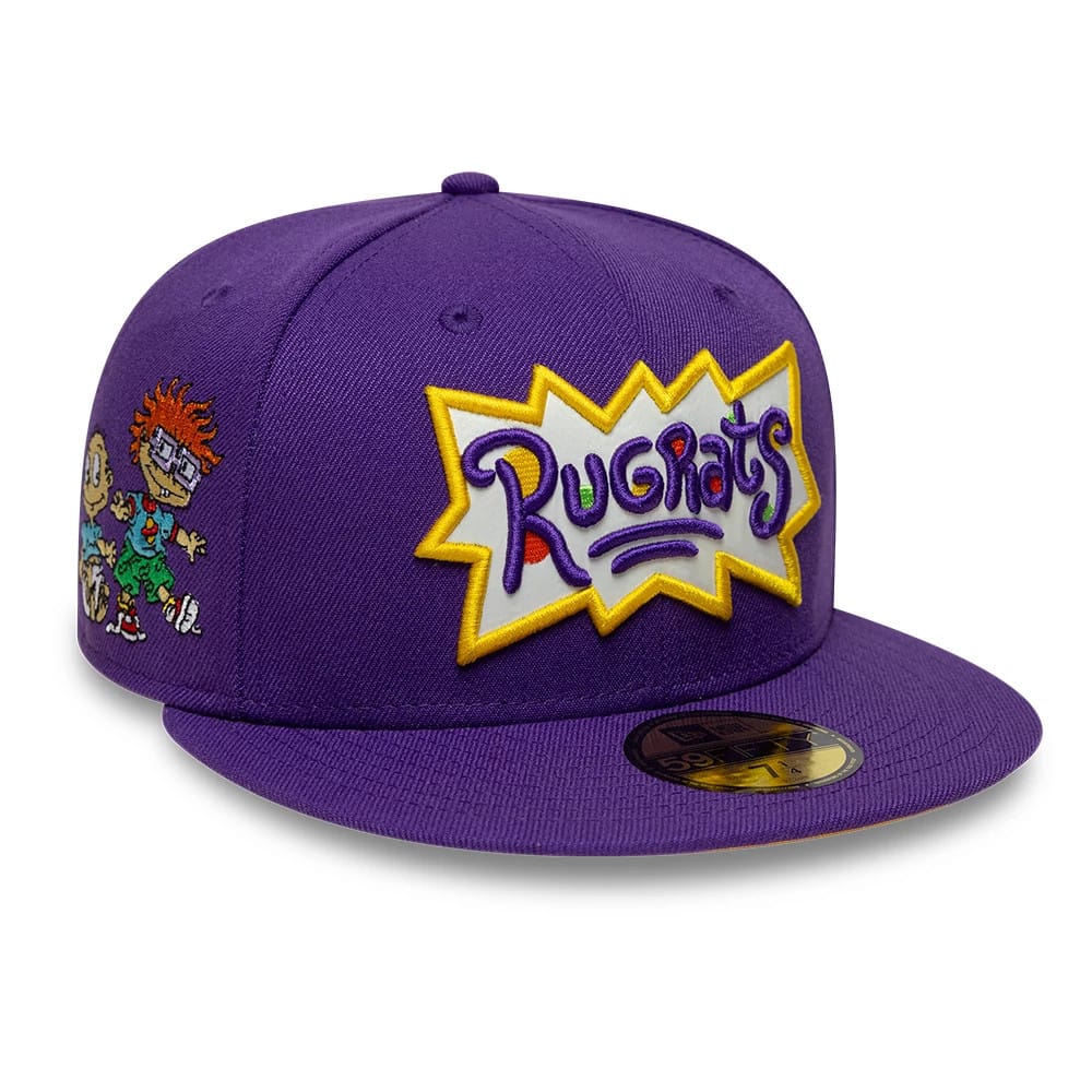 Rugrats Nickelodeon Purple 59FIFTY Fitted Cap-zelvios