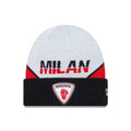 Rossignol x AC Milan Black Cuff Knit Beanie Hat-zelvios