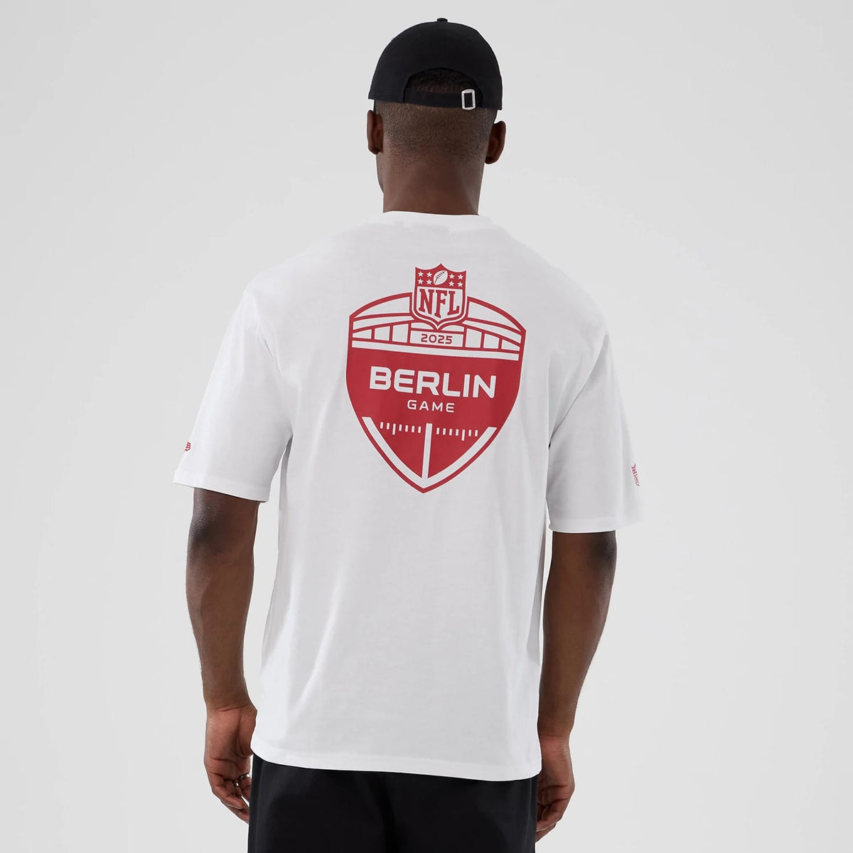 Atlanta Falcons NFL International Series Games 2025 White Oversized T-Shirt-zelvios