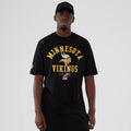 Minnesota Vikings NFL International Series Games 2025 Black Oversized T-Shirt-zelvios
