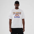 LA Rams NFL International Series Games 2025 White Oversized T-Shirt-zelvios