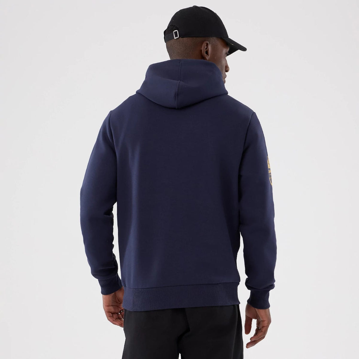 LA Rams NFL International Series Games 2025 Navy Pullover Hoodie-zelvios