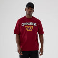 Washington Commanders NFL International Series Games 2025 Dark Red Premium T-Shirt-zelvios
