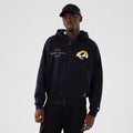 LA Rams NFL International Series Games 2025 Navy Premium Pullover Hoodie-zelvios