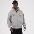 Minnesota Vikings NFL International Series Games 2025 Grey Premium Pullover Hoodie-zelvios