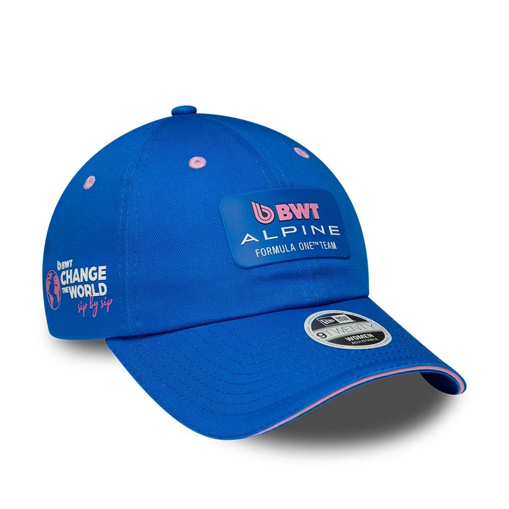 Alpine Racing Womens Team Blue Pony Tail Cap-zelvios