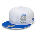 Visa Cash App Racing Bulls Essential White 9FIFTY Snapback Adjustable Cap-zelvios
