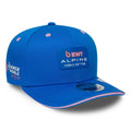 Alpine Racing Team Blue 9SEVENTY Stretch Snap Adjustable Cap-zelvios