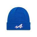 Alpine Racing Essential Blue Cuff Knit Beanie Hat-zelvios