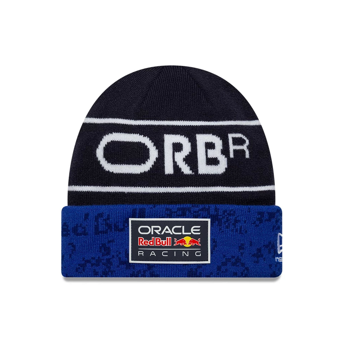 Red Bull Racing Team Dark Blue Cuff Knit Beanie Hat-zelvios