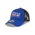 Red Bull Racing Essential Dark Blue 9FORTY A-Frame Trucker Adjustable Cap-zelvios