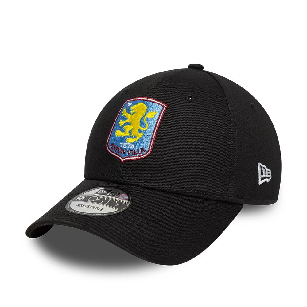 Aston Villa FC Core Black 9FORTY Cap-zelvios