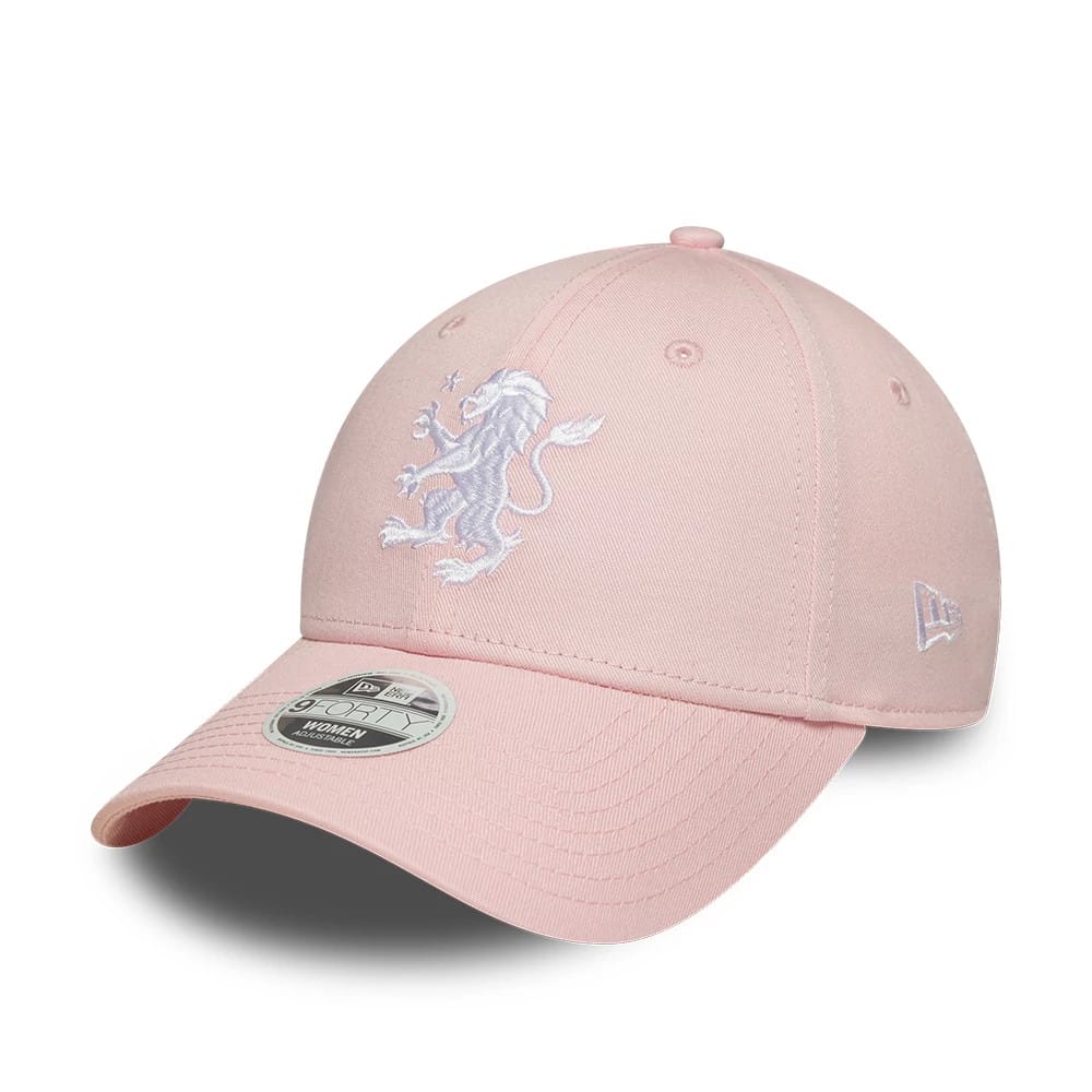 Aston Villa FC Womens Pastel Pink 9FORTY Cap-zelvios