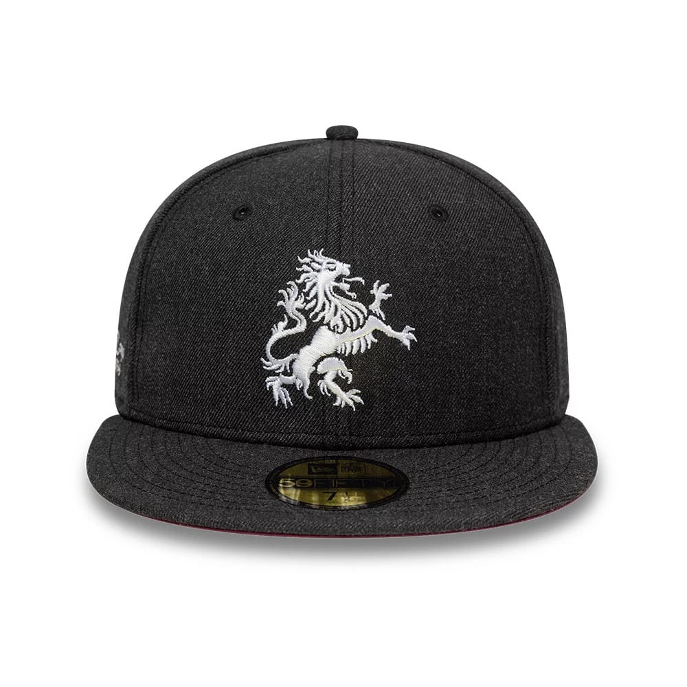Aston Villa FC Gas Lamp Black 59FIFTY Fitted Cap-zelvios