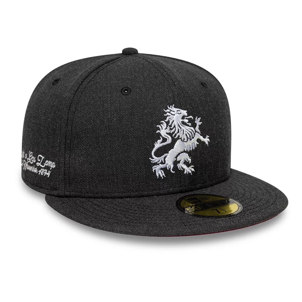 Aston Villa FC Gas Lamp Black 59FIFTY Fitted Cap-zelvios