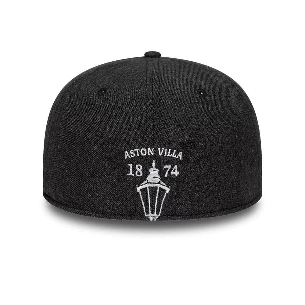 Aston Villa FC Gas Lamp Black 59FIFTY Fitted Cap-zelvios