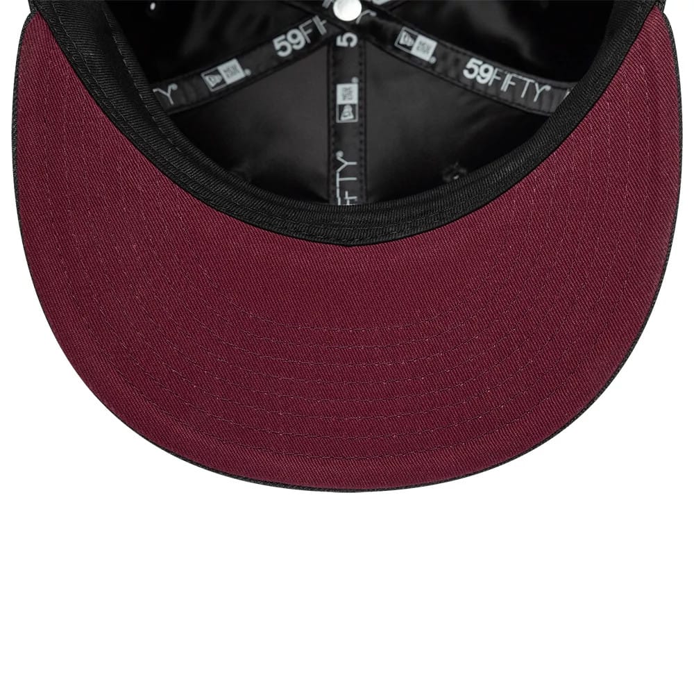 Aston Villa FC Gas Lamp Black 59FIFTY Fitted Cap-zelvios