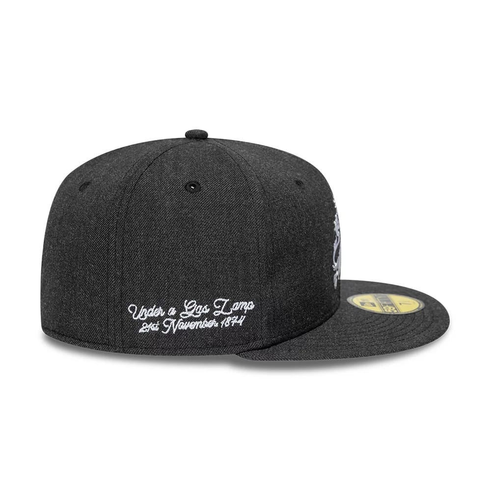 Aston Villa FC Gas Lamp Black 59FIFTY Fitted Cap-zelvios