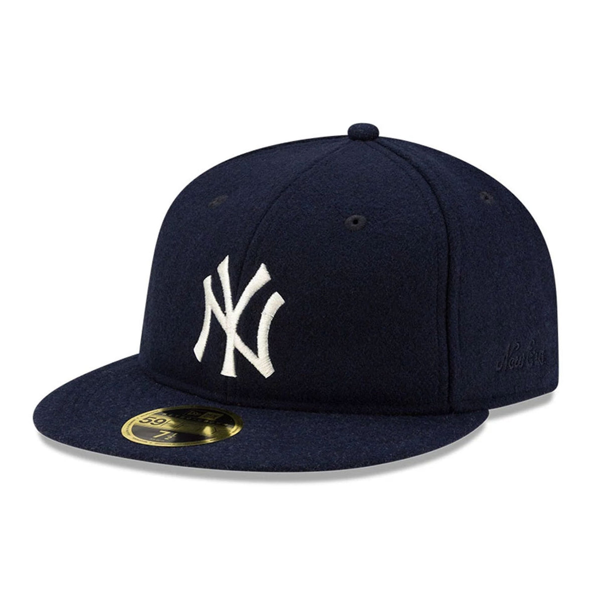 New York Yankees FOG X MLB Navy Retro Crown 59FIFTY Fitted Cap-zelvios
