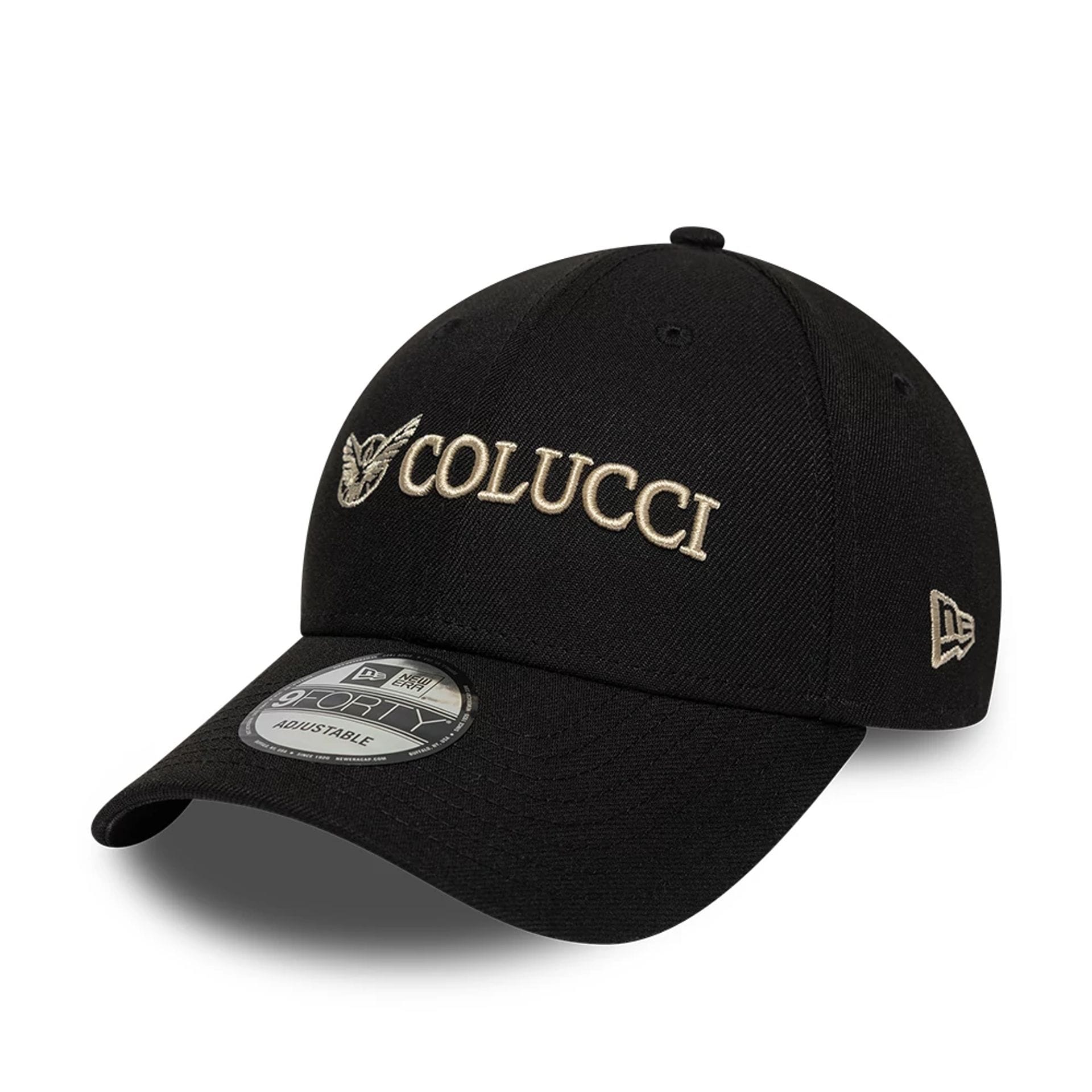 Colucci X New Era Black 9FORTY Adjustable Cap-kentox