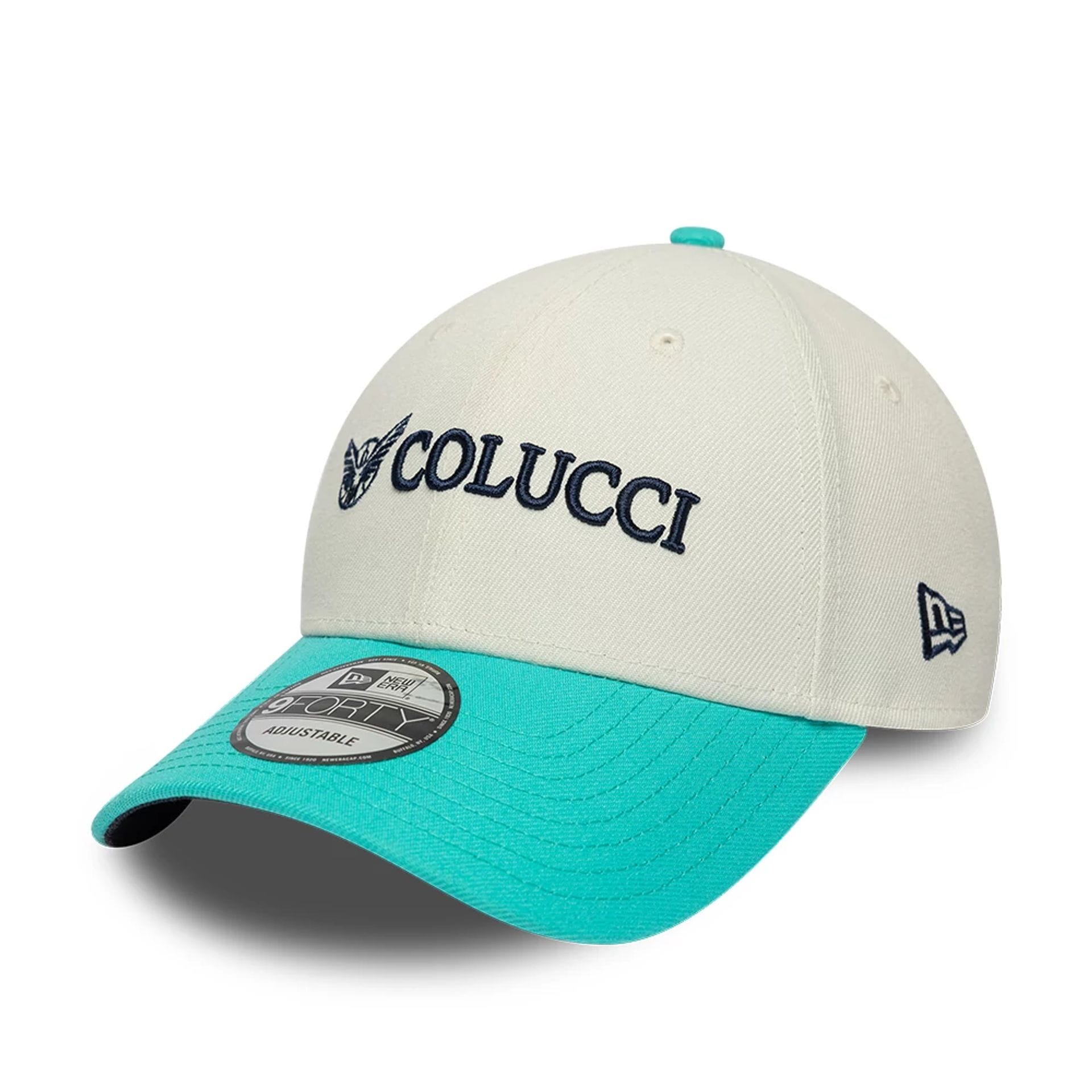 Colucci X New Era White 9FORTY Adjustable Cap-kentox