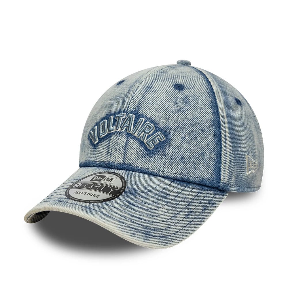 New Era X Zadig & Voltaire Pastel Blue 9FORTY Adjustable Cap-zelvios