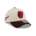Baltimore Orioles MLB City Script Cream 9FORTY A-Frame Adjustable Cap-zelvios