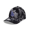 LA Dodgers MLB Bleached Denim Black 9TWENTY A-Frame Adjustable Cap-zelvios