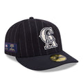 LA Angels MLB X Moon Navy 59FIFTY Fitted Cap-zelvios