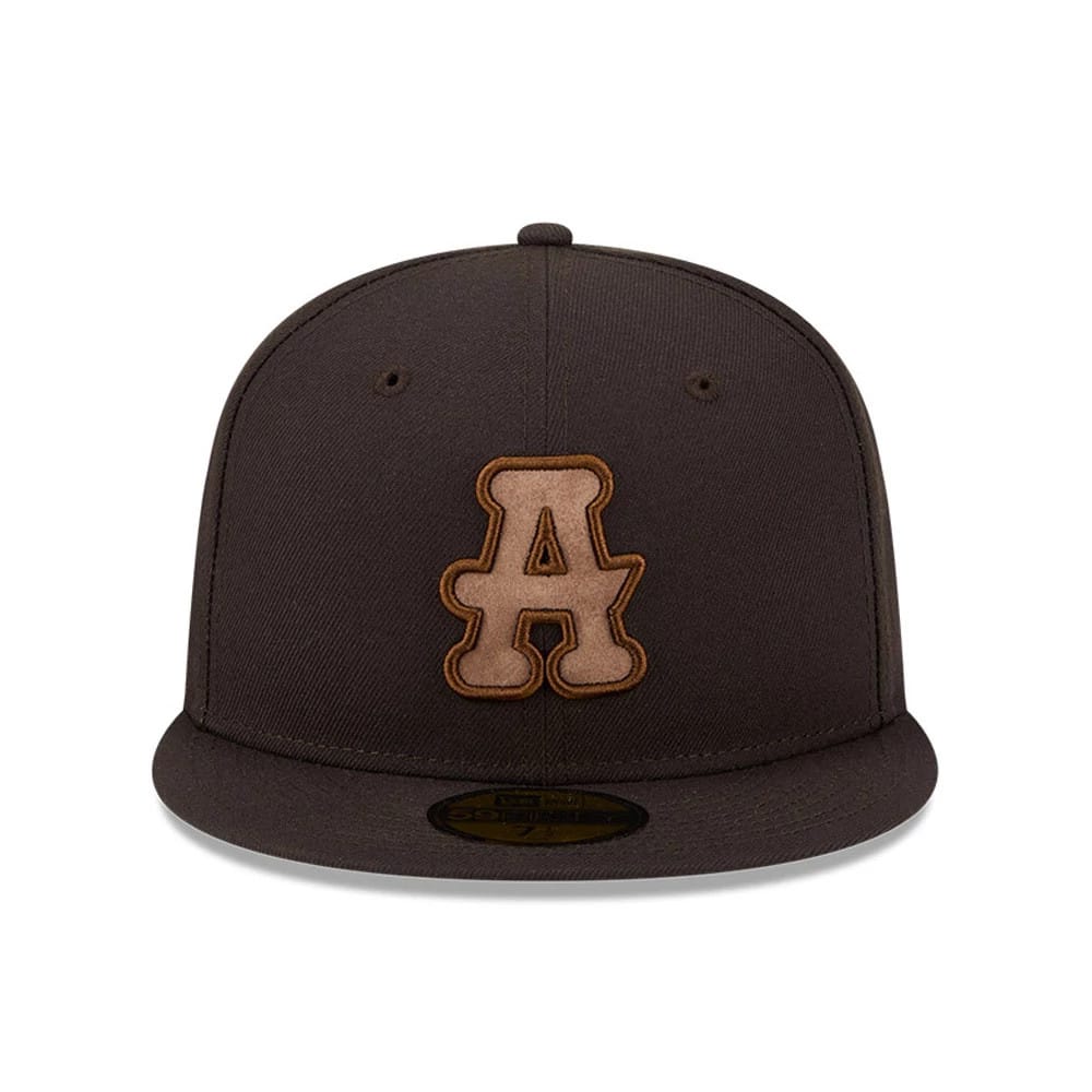 Atlanta Black Crackers MLB Negro League Dark Brown 59FIFTY Fitted Cap-zelvios