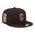 Homestead Grays MLB Negro League Dark Brown 59FIFTY Fitted Cap-zelvios