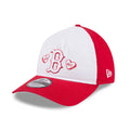 Boston Red Sox MLB Conversation Hearts Red 9TWENTY A-Frame Adjustable Cap-zelvios