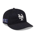 New York Mets MLB X Moon Navy Retro Crown 9FIFTY Adjustable Cap-zelvios