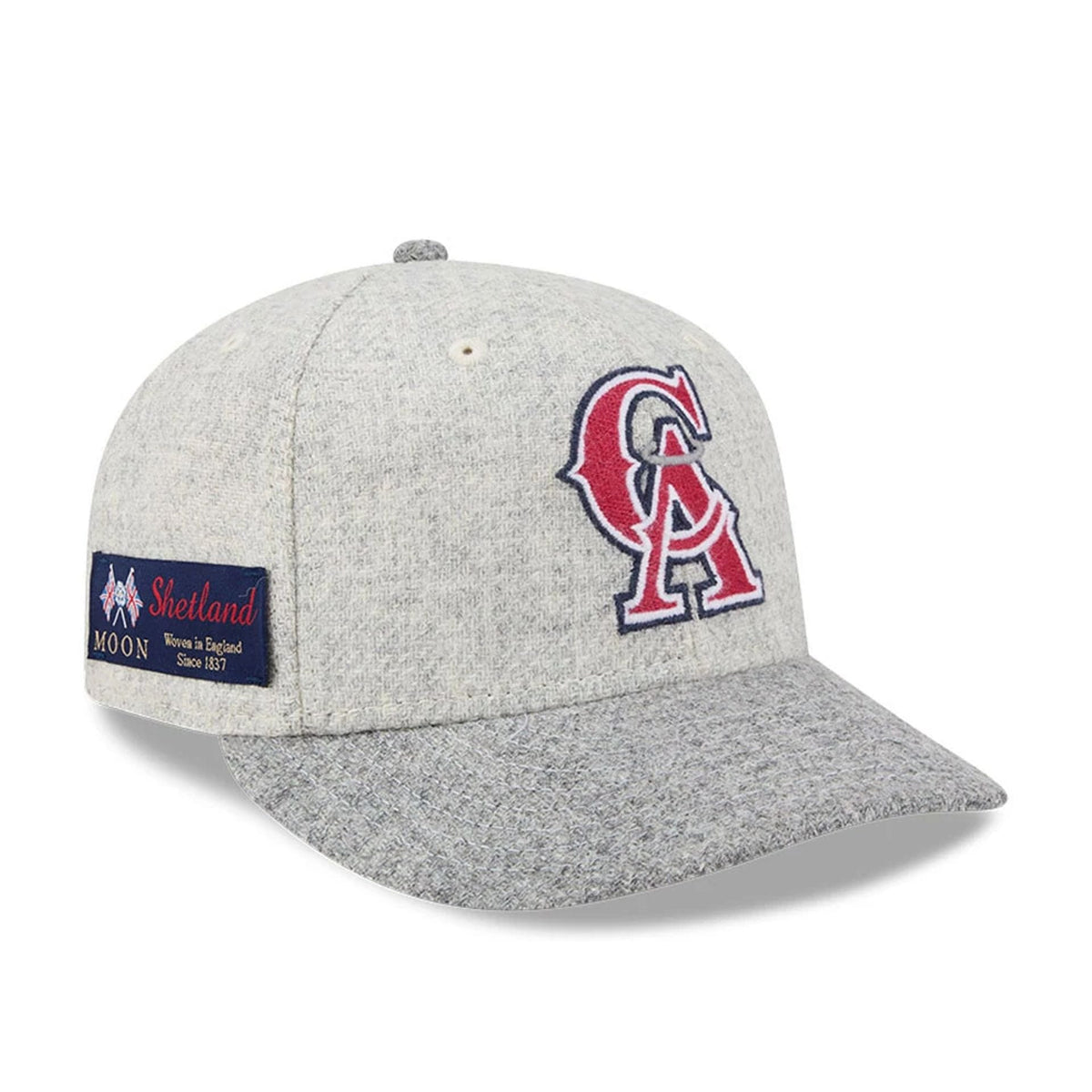 LA Angels MLB X Moon Light Beige 59FIFTY Fitted Cap-zelvios
