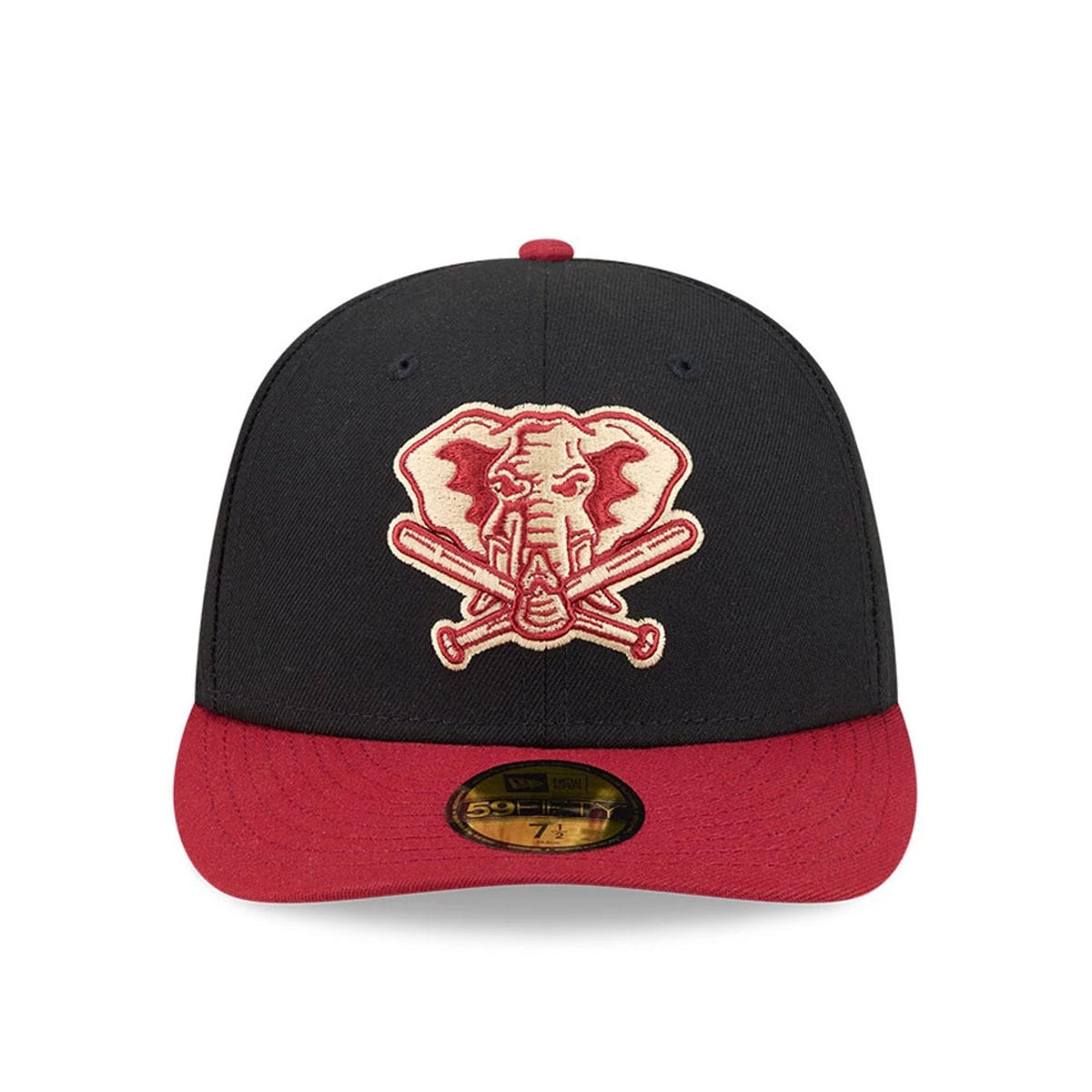 Athletics MLB Team Cards Black 59FIFTY Fitted Cap-zelvios