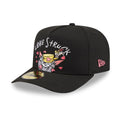 Tom & Jerry Love Struck Black 59FIFTY A-Frame Fitted Cap-zelvios