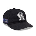 LA Angels MLB X Moon Navy Retro Crown 9FIFTY Adjustable Cap-zelvios