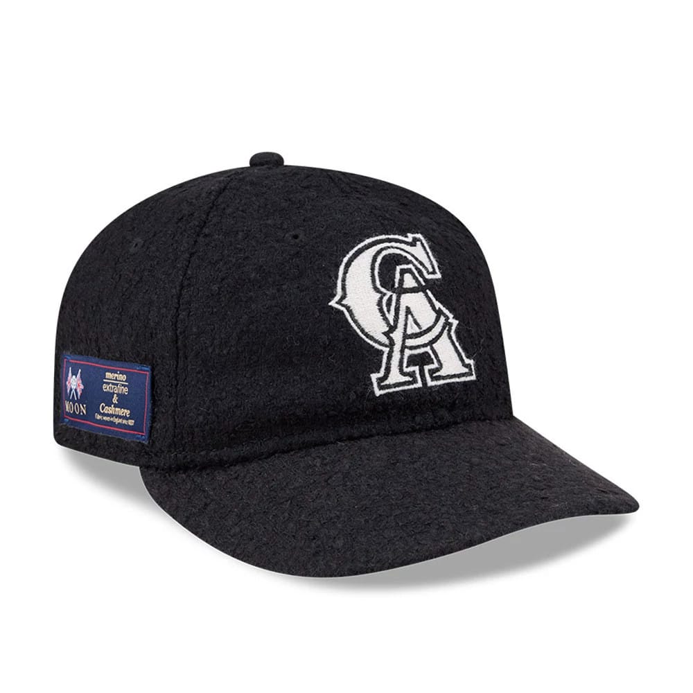 LA Angels MLB X Moon Navy Retro Crown 9FIFTY Adjustable Cap-zelvios