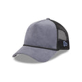 New Era Wide Cord Dark Blue 9FORTY A-Frame Trucker Adjustable Cap-zelvios