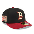 Boston Red Sox MLB Team Cards Black 59FIFTY Fitted Cap-zelvios